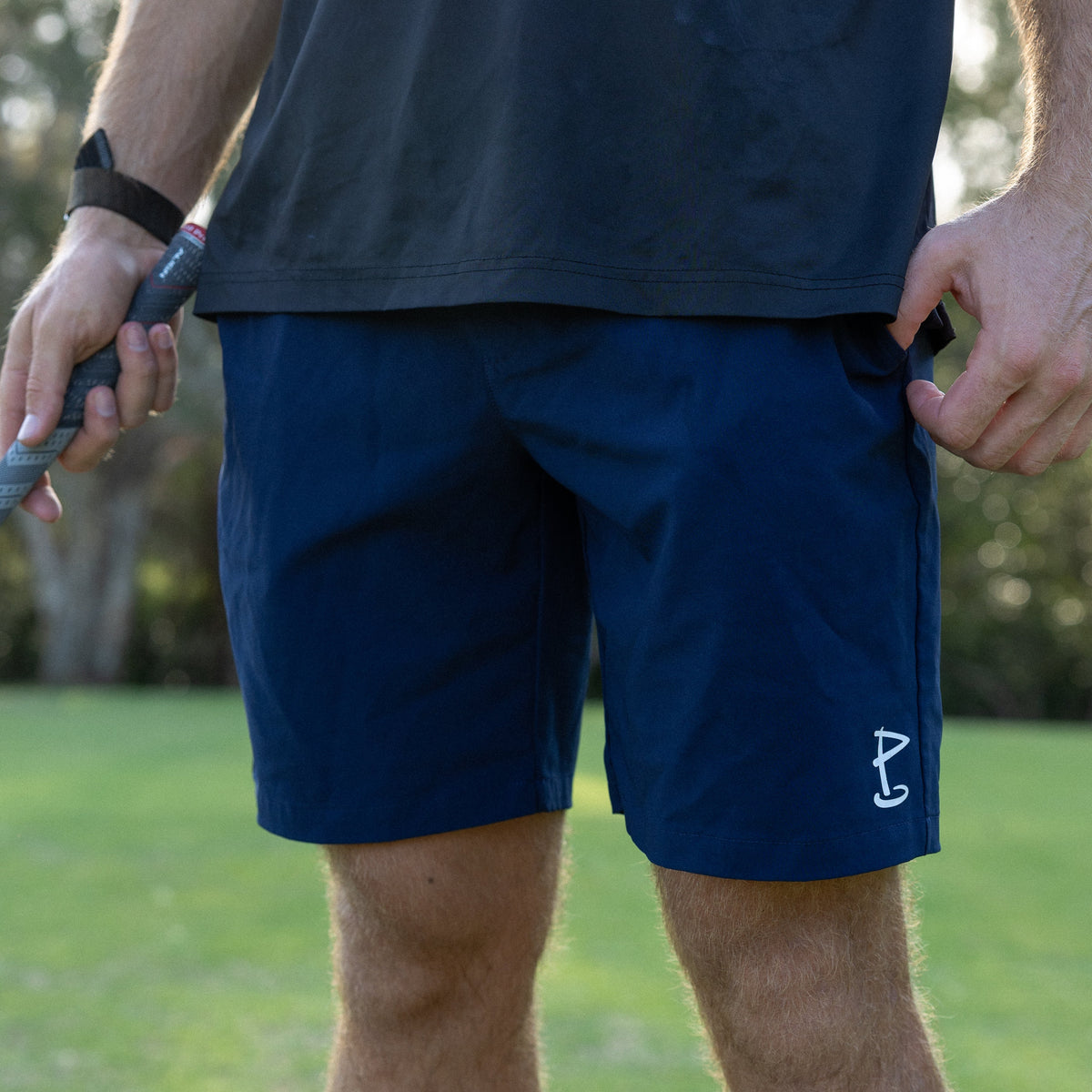 Drawstring Golf Shorts