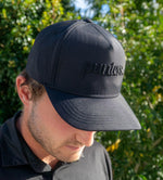 Black on Black Punters Cap