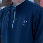 Navy Qtr Zip