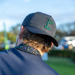 Black & Green Icon Cap